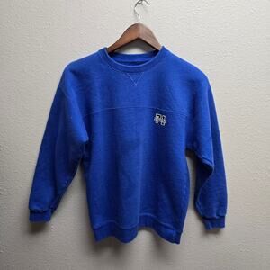 Vintage Starter Crewneck Sweatshirt 71 Logo Blue Heavyweight Men's Large